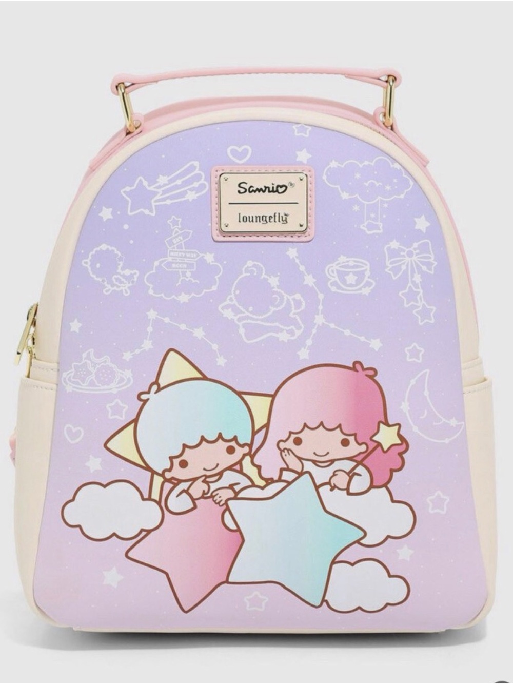 Loungefly Sanrio Little Twin Stars Constellation Mini Backpack
